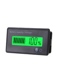 Resim 12v-84v Kurşun-asit Güç Kaynağı Kapasite Göstergesi Gerilim Ölçer 