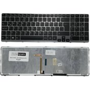 Resim Notespare Sony ile Uyumlu 149089911TR, 149095411, 1490955411TR, 149152811 Notebook Klavye Işıklı Siyah TR 