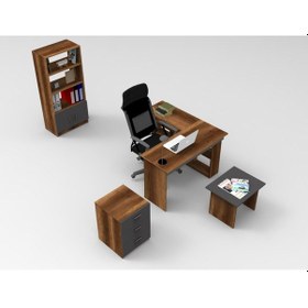 Resim Robinhome Robin Home Boston L Ofis Çalışma Masası Ofis Büro Takımı Masa Seh 