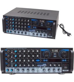 Resim Magicvoice MV-550 2X100 Watt Usb-Sd-Bluetooth- Balans Trafosuz Ses Mixer 