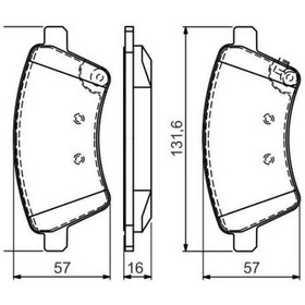 Resim Esse Otomotiv - Sx4 06-13 Gy/sedici 06- Ön Fren Balata Mhr23700 55810-79j00 