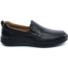 Resim Greyder 64674 Siyah Hakiki Deri Erkek Comfort Ayakkabı -947 Siyah 