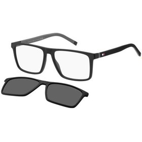 Resim Th 2086/cs O6wm9 56 Tommy Hilfiger Klipsli Clip-on Polarize Güneş Gözlüğü Siyah 