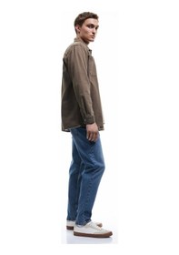 Resim Koton Pamuklu Normal Bel Tapered Fit Jean Pantolon - Joe Jean Orta İndigo 6wam40022ıd İndigo 