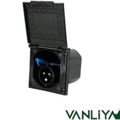 Resim Karavan Eco Dış Elektrik Girişi 220v Siyah 