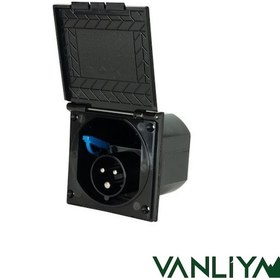 Resim Karavan Eco Dış Elektrik Girişi 220v Siyah 