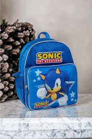 Resim Sonic Sonıc Anaokulu Çantası KABARTMALI 