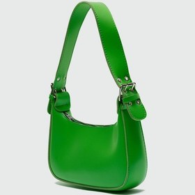 Resim Shule Bags Muse Oval Baget Çanta Yeşil Yeşil 
