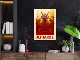 Resim Ultrakill Gabriel Metal Poster 1355 - 30x40cm (Büyük) - En Çok Tercih Edilen 