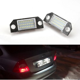 Resim YıldızTuning Ford C-max Beyaz Led Plaka Aydınlatma Lambası 2003-2007 