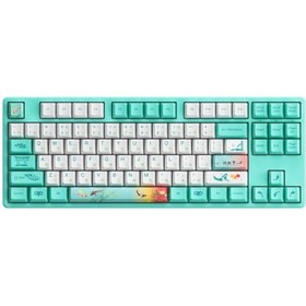 Resim Akko 5087S Qmk Monet S Pond TKL RGB Hotswap Mekanik Oyuncu Klavye 