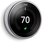 Resim Google Nest Learning Smart Thermostat 3Rd Akıllı Termostat Diğer