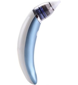 Resim Elekikli Burun Aspiratörler Otomatik Yenidoğan Burun Temizleyici Sniffling Ek Mavi 