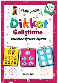 Resim +4 Yaş Dikkatli Çocuklar Dikkat Geliştirme Kukla Yayınları 