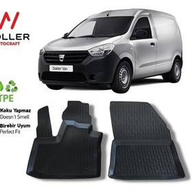 Resim Dacia Dokker Van Paspas 2012 Sonrası 3d Havuzlu Wöller Paspas 