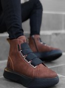 Resim Mimas Store Bantlı Yüksek Taban Spor Bot & Bootie 