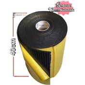 Resim Araç Oto Ses Isı Yalıtım 40cmx5metre 13mm Yapışkanlı Kauçuk 