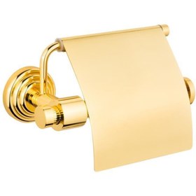 Resim Saray Banyo Plus Gold Kapaklı Kağıtlık 