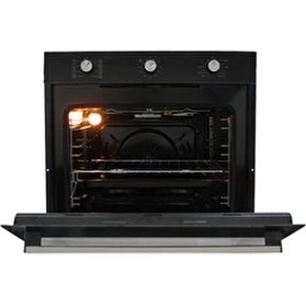 Resim Mfa 615 Siyah (Turbo+Soğutma Fan) Ankastre Fırın 