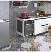 Resim Kenzlife Ankastre Modülü Kabini Emir Timur3 Byz 89-81 60 56 Fırın Ocak Dolabı Ayarlı Ayaklı 