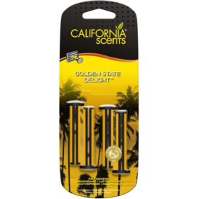Resim California Scents California Scents® Vent Stick "goldens Delight" Kalorifer Geçme Koku 4'lü Set 
