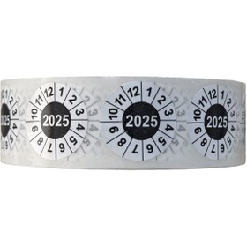 Resim Bilgeden Yangın Tüpü Tarih Etiketi 2025 1000 Adet 