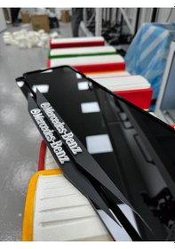 Resim Mercedes Benz Yazılı Full Pleksi Plakalık 