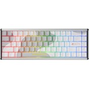 Resim CoverZone Ajazz Alux 68 He Kablolu-8000hz Manyetik Switch Oyun Klavyesi Alümniyum Gövde Yapısı 