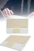 Resim shopwave Android ve İOS Uyumlu Bluetooth Klye Touchpad Slim Kablosuz Wifi Q Klye 
