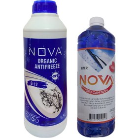 Resim Nova -25 Derece Yeşil Antifriz 1.5 Litre Cam Suyu 