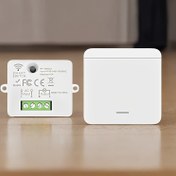 Resim 1 Adet Kablosuz RF 433MHz Uzaktan Kumandalı Anahtar, Duvara Monte Edilebilir AC 85-265V Ağır Hizmet Tipi 10A, Öğrenme Kodlu ve Opsiyonel Çıkartmalarla Aydınlatma, Ev Otomasyonu, Cihaz Kontrolü, Modern Ev Teknolojisi, Verimli Tasarım, RF Anahtarı, Modern Evler İçin 