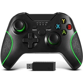 Resim Samdoo Zamia Kablosuz Oyun Kolu Xbox One/series X/s/pc Uyumlu 2.4ghz, Çift Titreşim, Ergonomik Tasarım Siyah 
