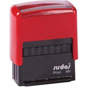 Resim Sırdaş Standart Kaşe Otomatik 15x40 Kırmızı Keçeli 911 