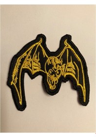 Resim Overkıll Sarı Kanatlı Logo Patches Patch Peç Arma Kot Yaması Sarı 