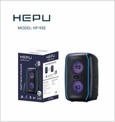 Resim HEPU HP 932 Taşınabilir Şarjlı Mikrofonlu Bluetooth Hoparlör 
