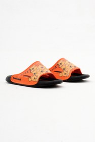 Resim Tonny Black Çocuk Unisex Oranj Ayıcık Desenli Poli Taban Terlik 