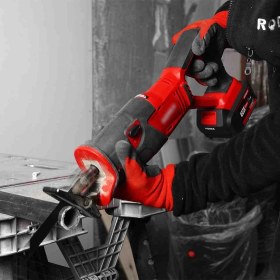 Resim Çift Bataryalı Tilki Kuyruğu Testere Şarjlı Akülü Kemik Demir Ahşap Kesme Makinesi Garantili 