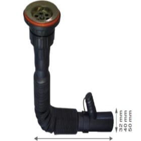 Resim Rekorlu Eko Lüx Körüklü Lavabo Sifonu 