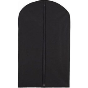 Resim 10 Adet Takım Elbise Kılıfı Koruyucu Kılıf 100x63 Cm Siyah 