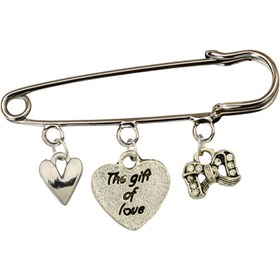 Resim Love Note Çengelli İğneli Giyim & Çanta Süsü – PinCharm (Bag Charm) | Happyangels 