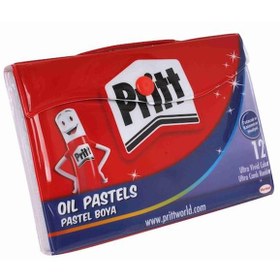 Resim Pritt Pastel Boya Çantalı 12 Renk 1048062 