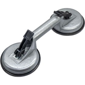 Resim NZB Çiftli Vakumlu Alüminyum Cam Vantuzu Fayans Ahşap Metal Tutucu Taşıma Araba Kaporta Göcük Çektirme 