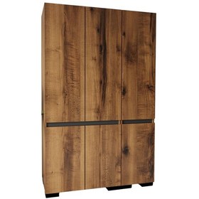 Resim Floransa 6 Kapılı Flr6-ıra Ceviz- Antrasit Gardırop Ceviz - Antrasit 