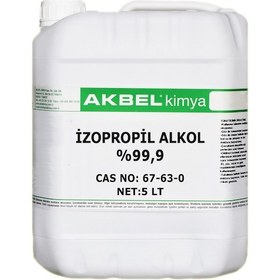 Resim Akbel Kimya Izopropil Alkol 5 L 