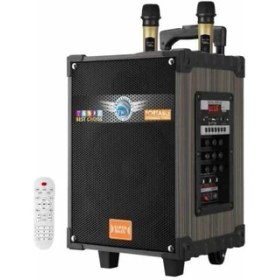 Resim Emrtech LT-912 2 Mikrofonlu Kumandalı Kablosuz Hoparlör 
