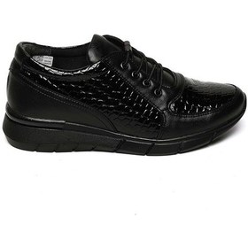 Resim Bestello Bağcıklı Poli Taban Comfort 018-f211-24k Kadın Ayakkabı Siyah 