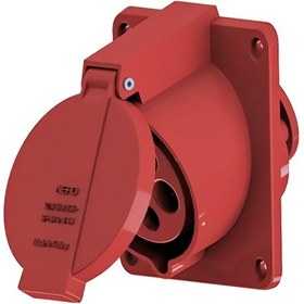 Resim Nead 5 x 16 Amper Trifaze Kapaklı Makine Prizi -380 Volt-N3004-Mp 