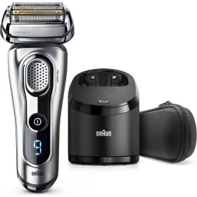 Resim Braun Series 9 9290cc Erkek Elektrikli Folyo Tıraş Makinesi, Islak ve Kuru Tıraş Bıçağı, Temizleme ve Şarj İstasyonu, Şarj Standı 