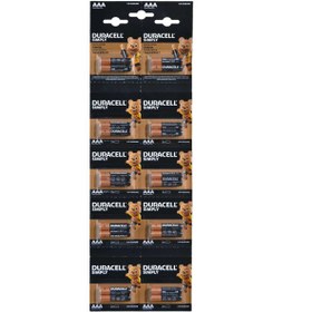 Resim Duracell Alkalin 1.5 Volt AAA 20’li İnce Kalem Pil LR03 MN2400 