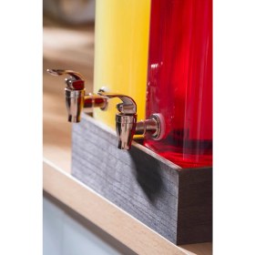 Resim Acar Domınıc 2 Li 2,6 Lt Cam Sebil Şerbetlik 